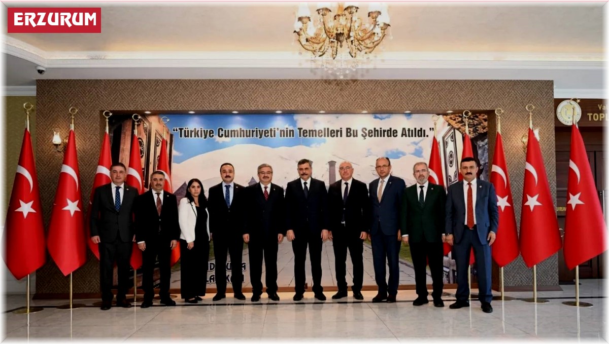 Komisyon üyelerinden Vali Çiftçi'ye ziyaret