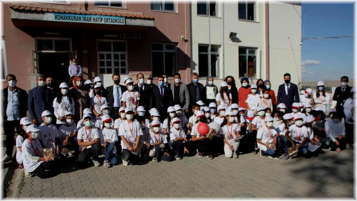 Konakkuran beldesinde 'Bilim Fuarı Sergisi' düzenlendi