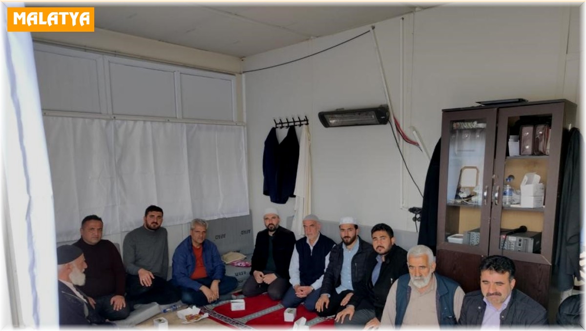 Konteyner kentte mevlit programı düzenledi