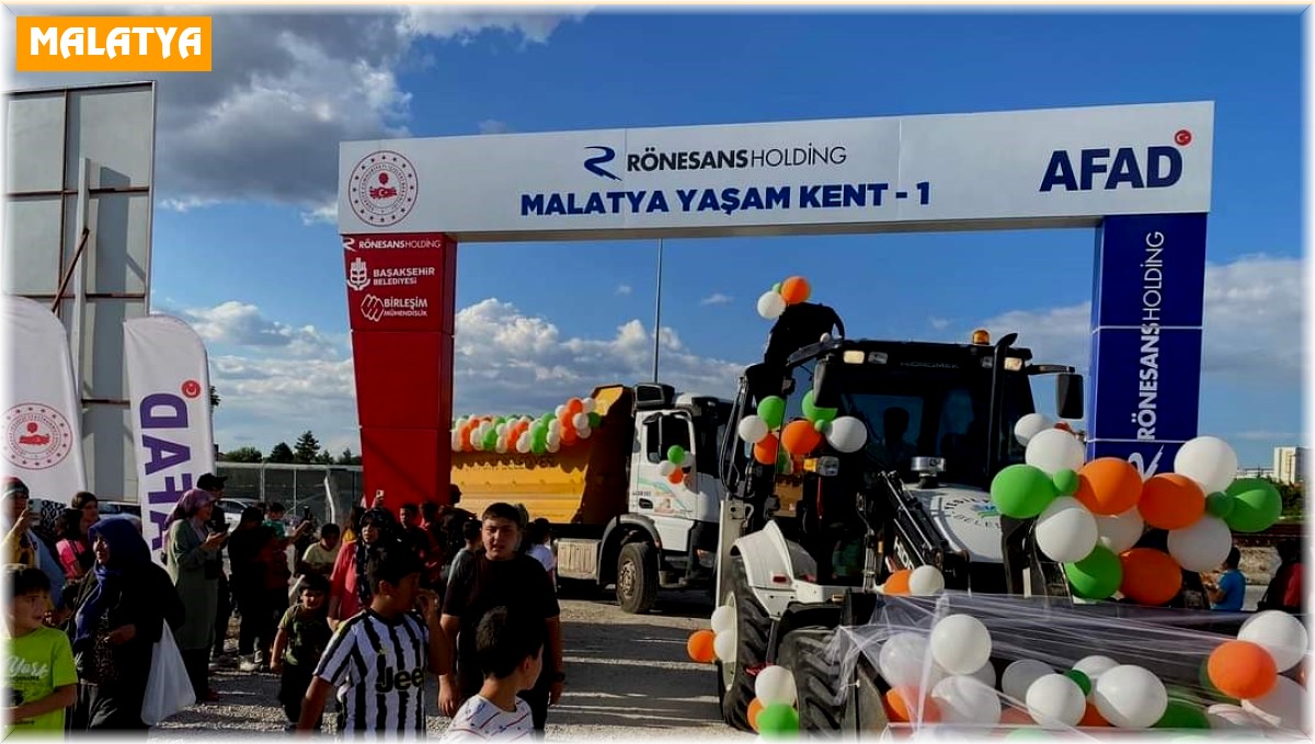 Konteyner kentteki çocuklar bayram etkinliğinde coştu