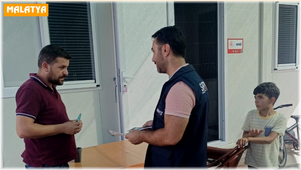 Konteynerde kalan depremzedelere siber suç uyarısı