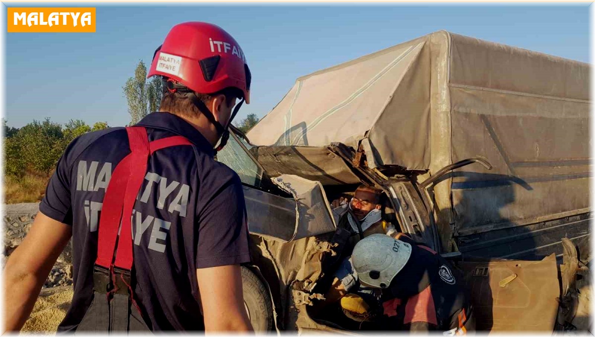 Kontrolden çıkan araç devrildi: 1 yaralı