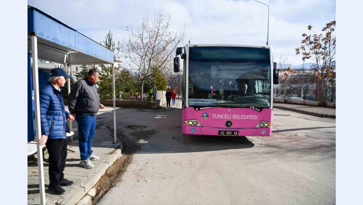 Konya'dan Tunceli'ye 2 otobüs