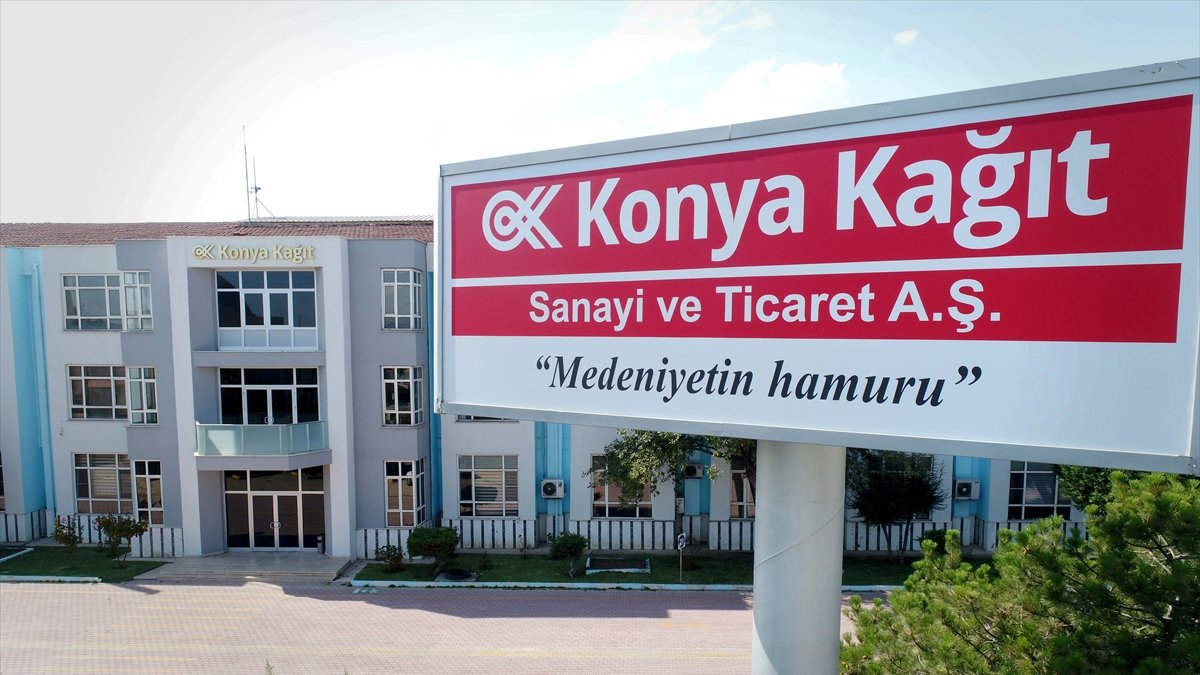 Konya Kağıt'ın 9 aylık satış hasılatı 1 milyar 696 milyon TL oldu