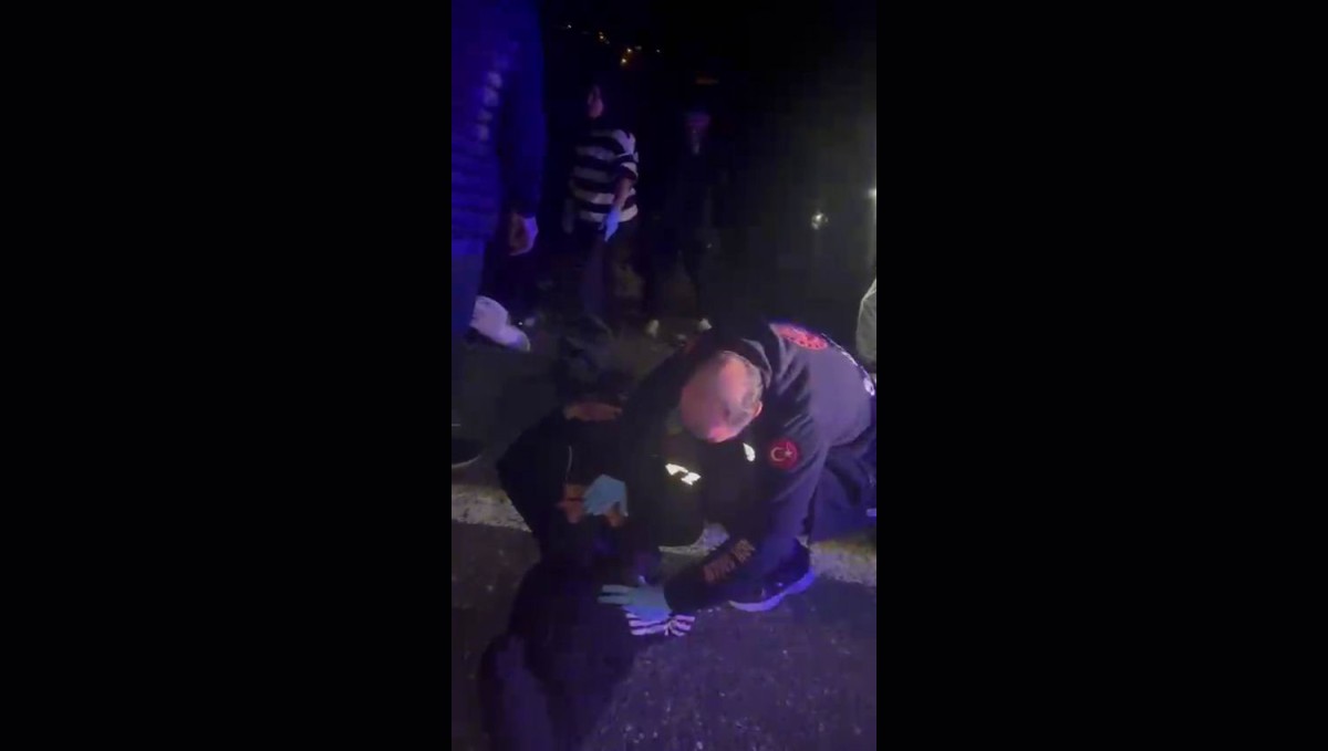 Köpeğe çarpmamak için direksiyonu kırdı, araç takla attı: 5 yaralı