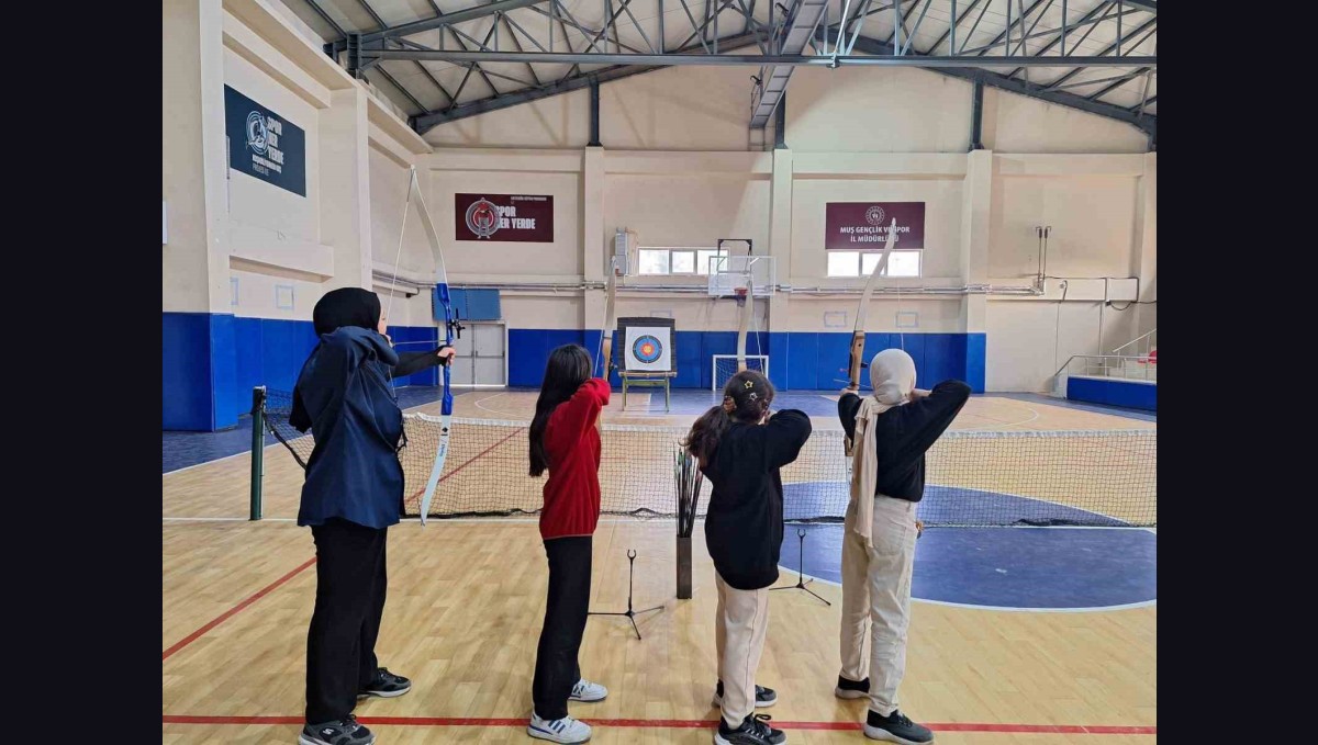 Korkut'ta okçuluk kurslarına yoğun ilgi