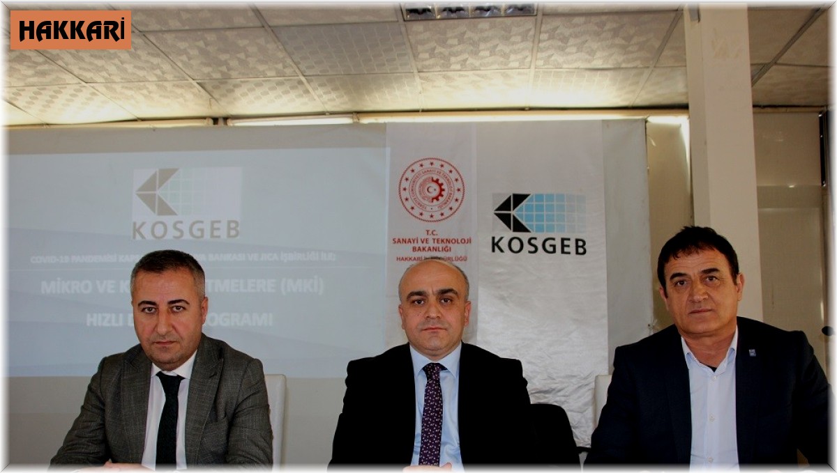 KOSGEB'den bilgilendirme toplantısı