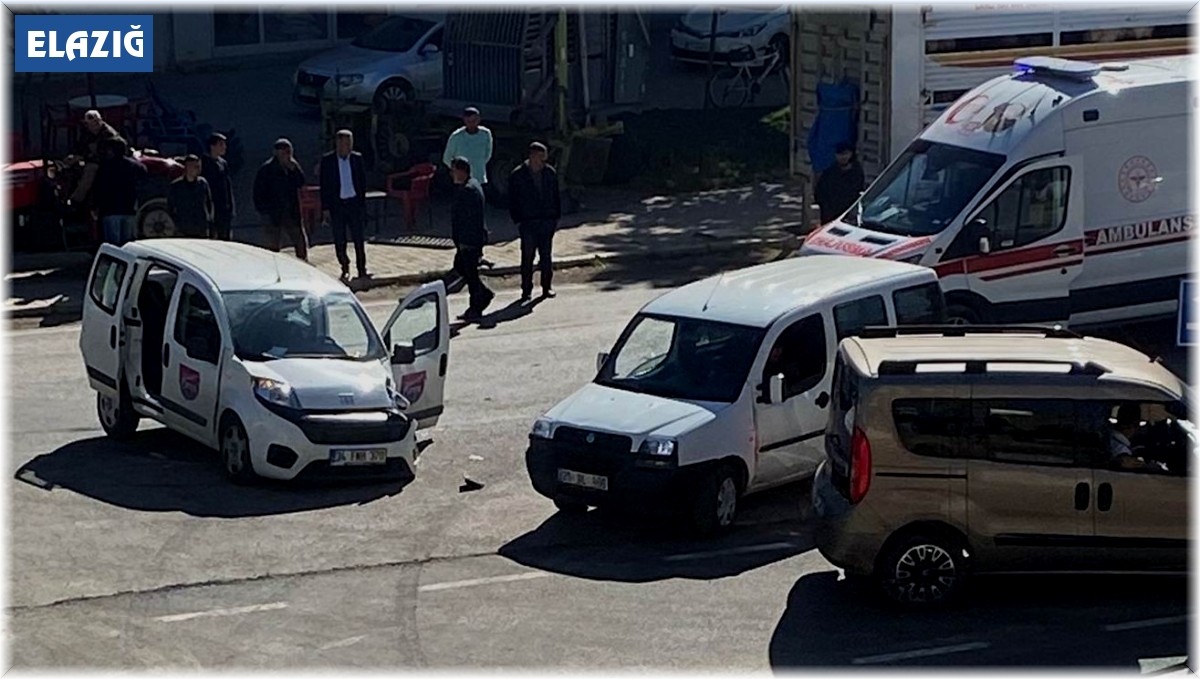 Kovancılar'da trafik kazası