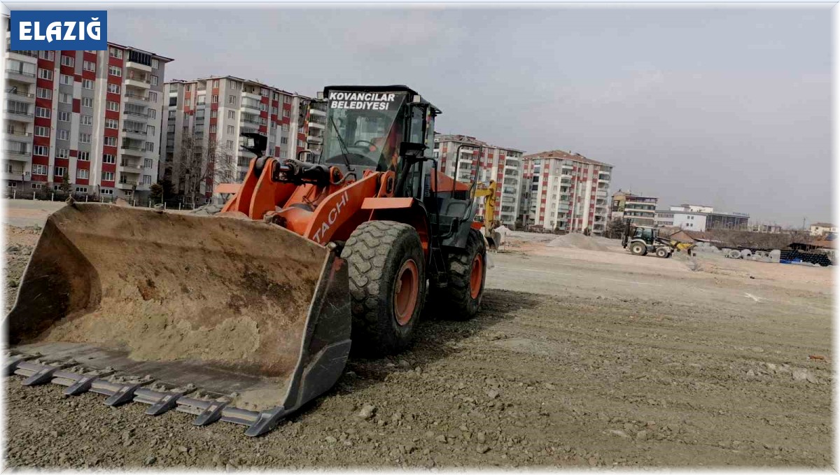 Kovancılar'dan Malatya'da konteyner kent kurulumuna destek