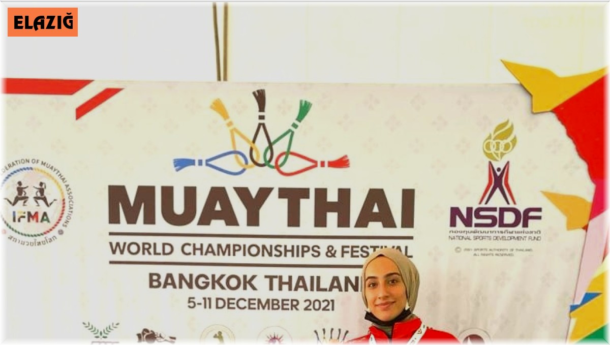 Kovancılar Hazar Spor Kulübü sporcusu dünya 3'üncüsü oldu