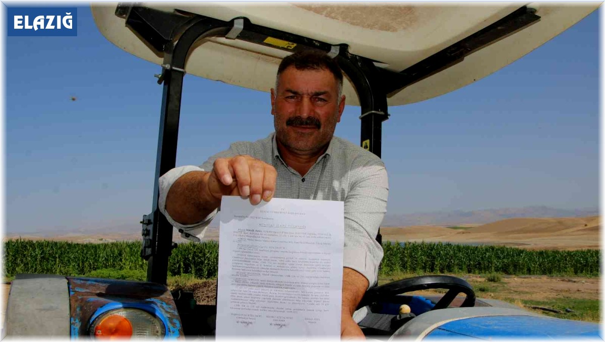 Köyden çıkmadığı traktörüne İstanbul ve Erzincan'dan 6 ceza geldi