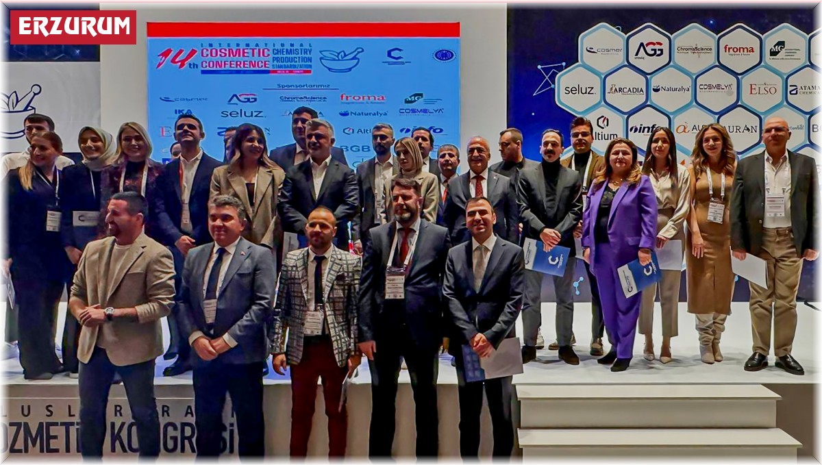 Kozmetik kongresi, Atatürk Üniversitesi iş birliği ile gerçekleşiyor