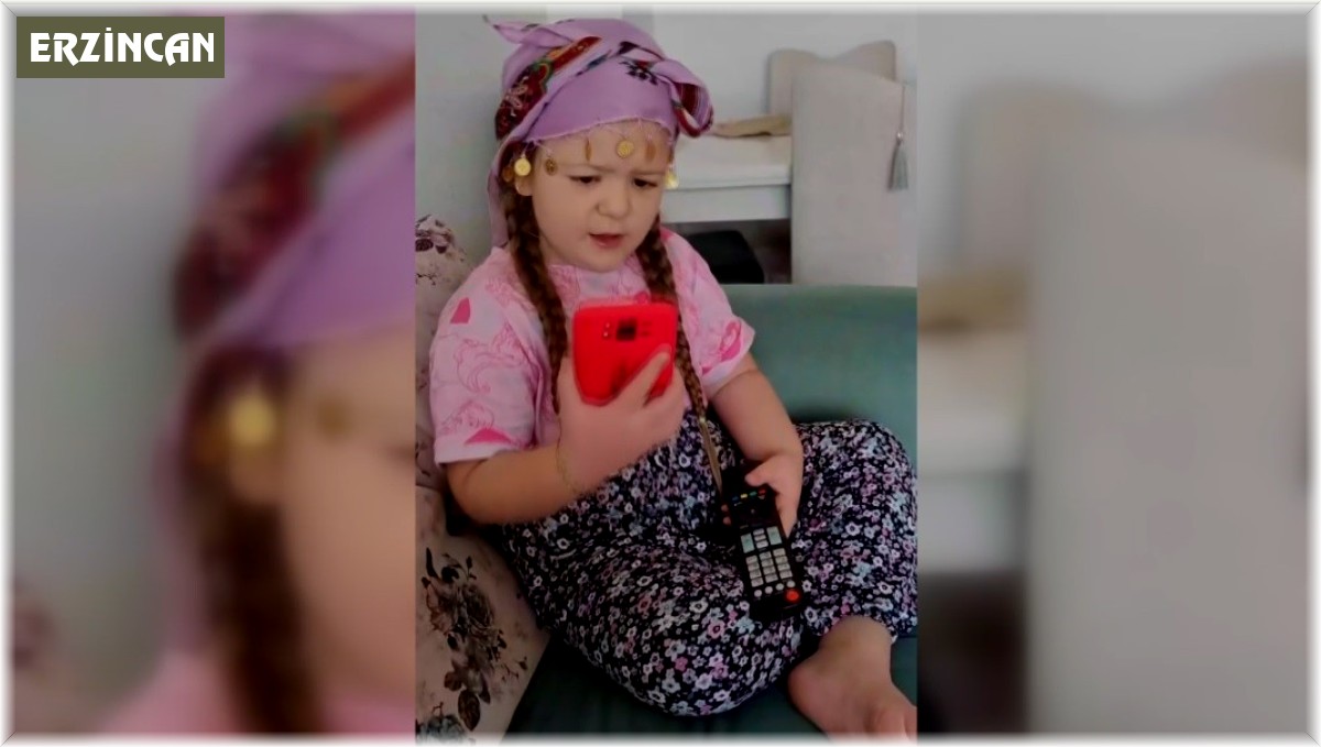 Küçük Elif'ten "Dolandırıcılık girişimlerine karşı dikkatli olun" uyarısı