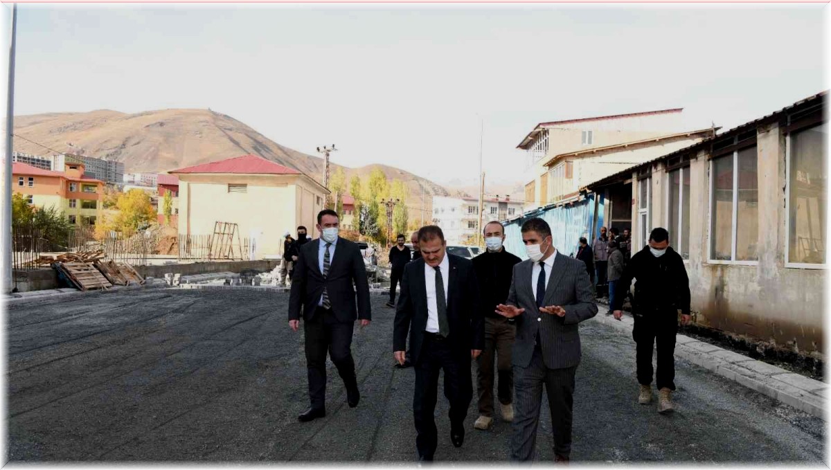 Küçük sanayi sitesi modern yola kavuşuyor