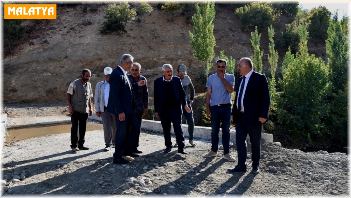 Küçüklü Mahallesinde köprü sevinci