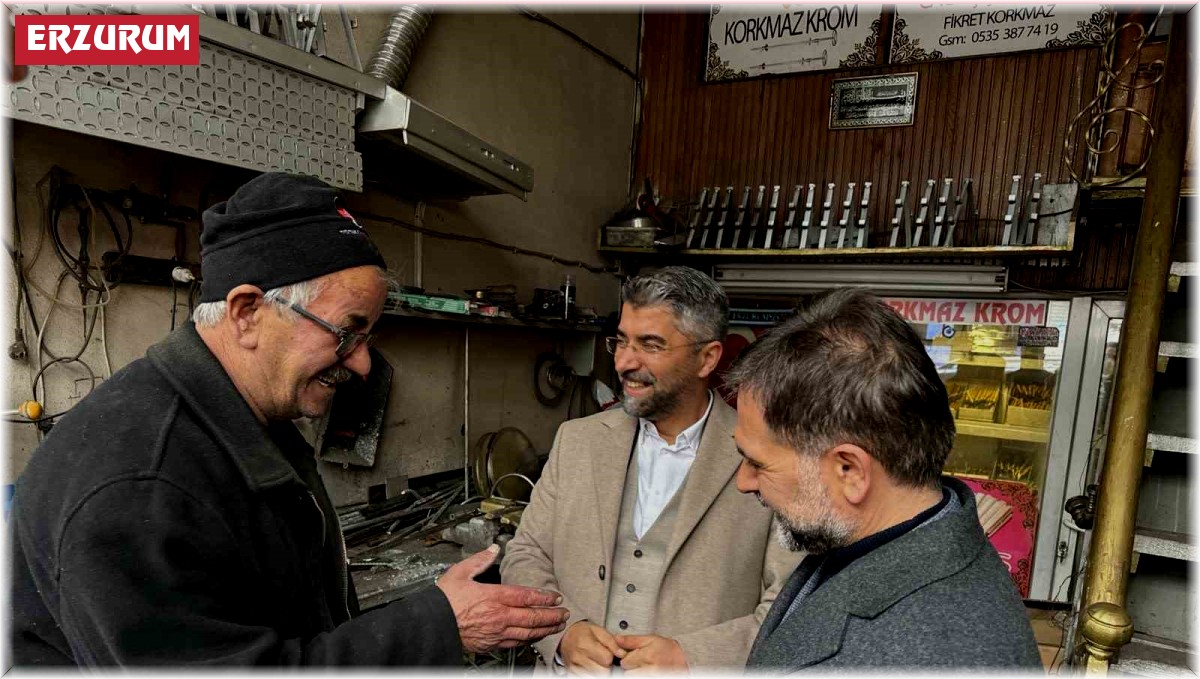 Küçükoğlu; "Esnaf ve vatandaşlarımızla istişare ediyoruz"