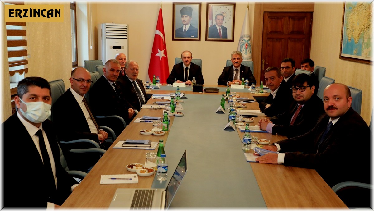 KUDAKA Yönetim Kurulu Toplantısı Erzincan'da yapıldı