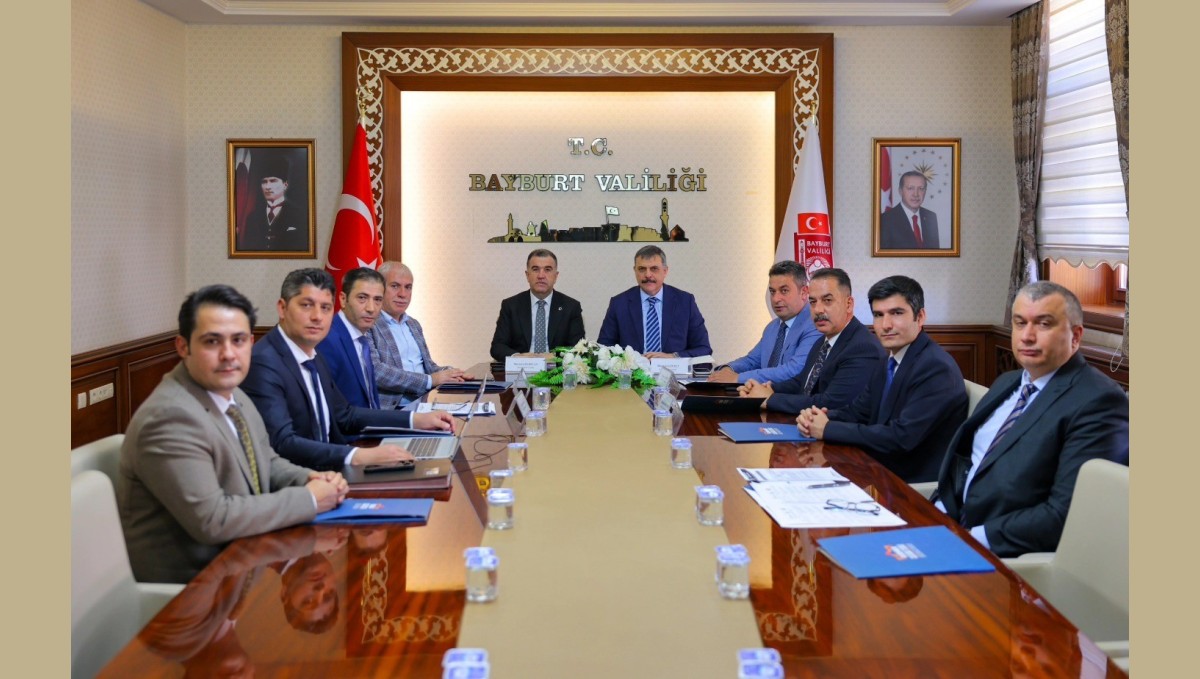 KUDAKA yönetimi Bayburt'ta toplandı