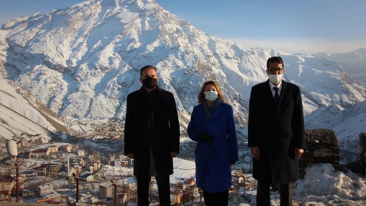 Kültür ve Turizm Bakan Yardımcısı Yavuz, Hakkari'de incelemelerde bulundu