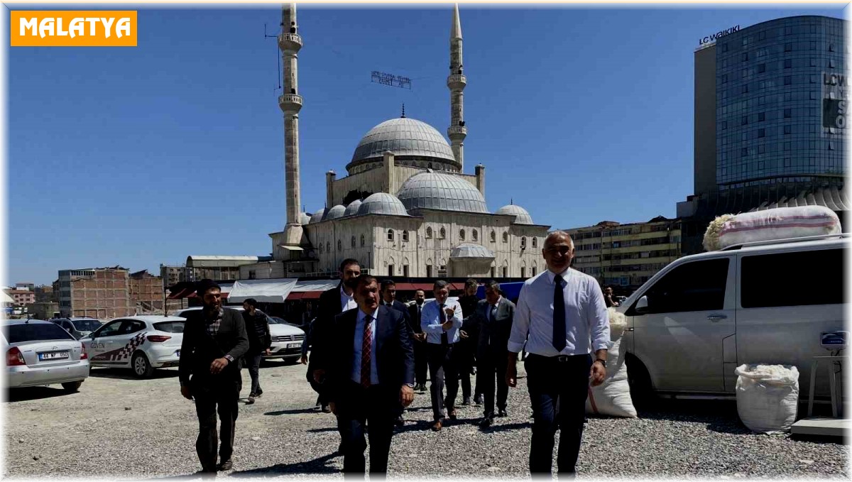 Kültür ve Turizm Bakanı Ersoy, Malatya'da incelemelerde bulundu
