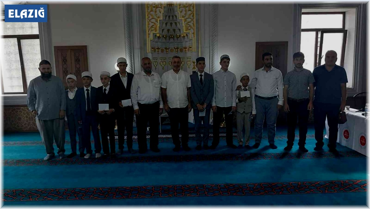 Kur'an-ı Kerim'i güzel okuma yarışması bölge birincisi Elazığ'dan