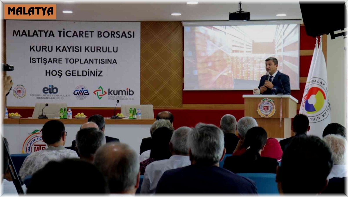 Kuru meyve sektörü Malatya'da toplandı