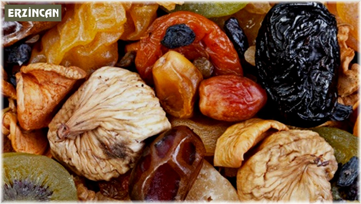 Kuru meyveler sağlık deposu