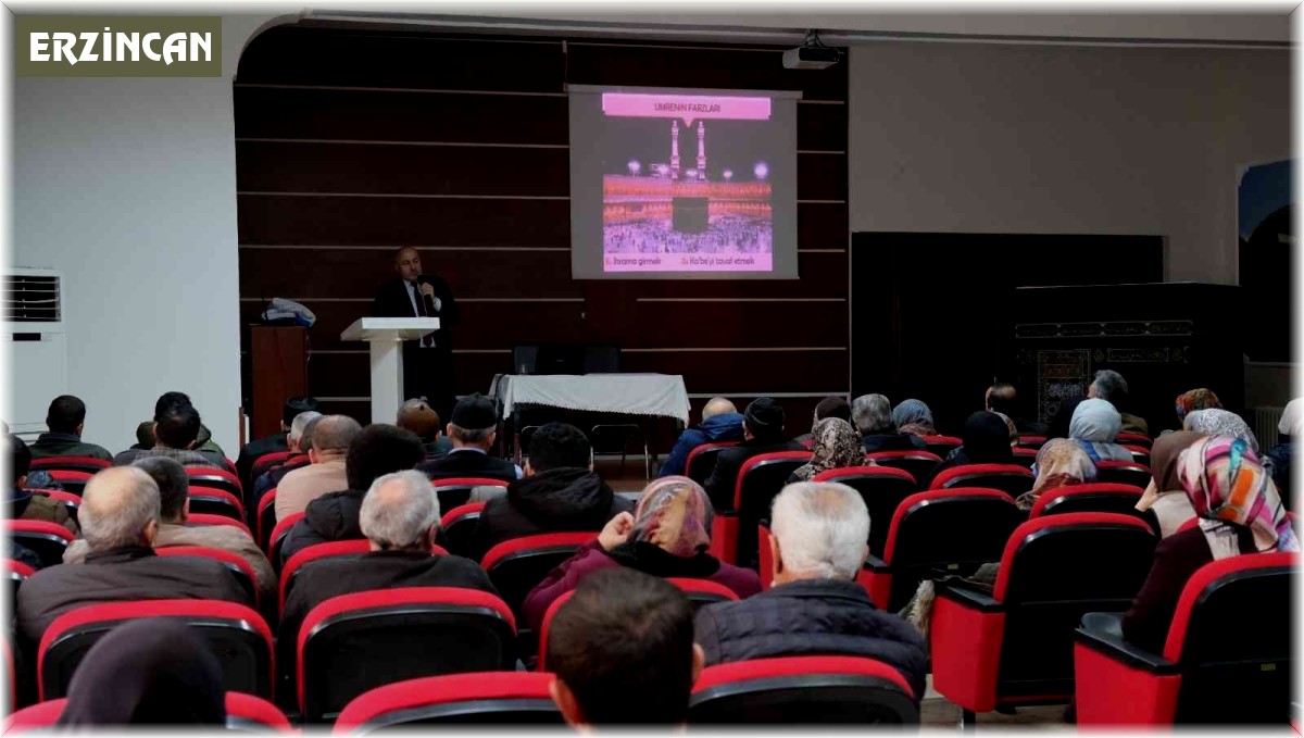 Kutsal topraklara gedecek umrecilere eğitim