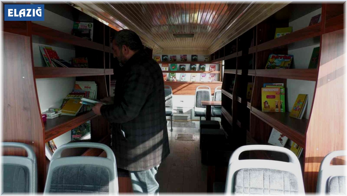 Kütüphanesi olmayan okulların kütüphanesi 'Kitapbüs' olacak