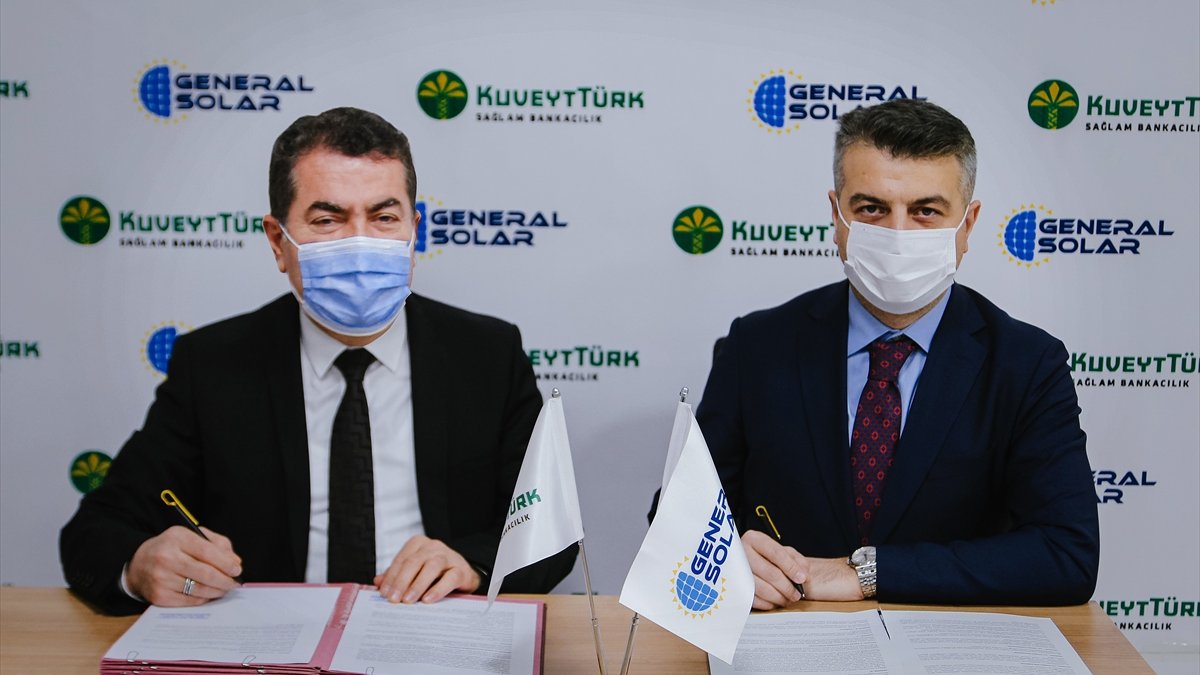 Kuveyt Türk ile Generalsolar, çatı güneş enerjisi santralleri için iş birliğine gitti