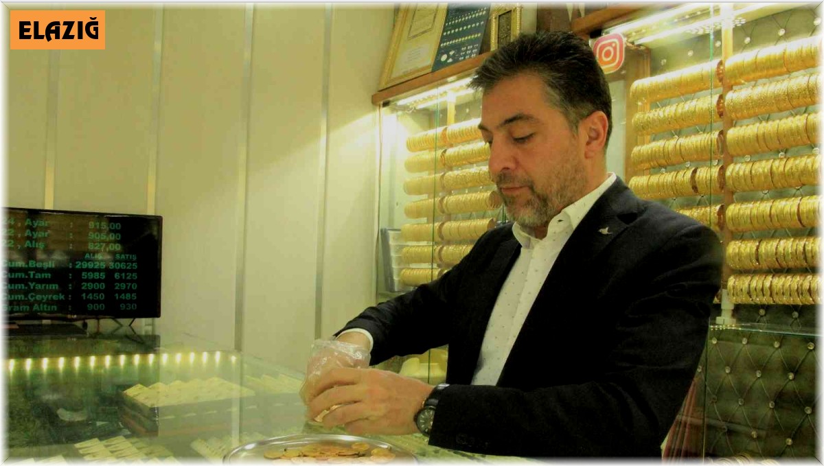 Kuyumcular ramazan sonrası düğünleri dört gözle bekliyor