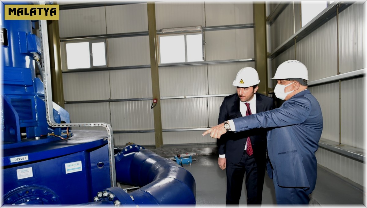 Kuyuönü HES enerji üretimine başladı