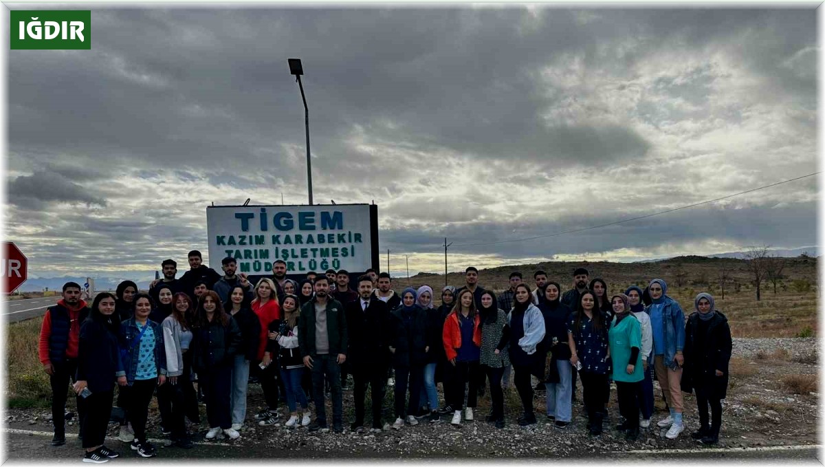 Laborant ve Veteriner Sağlık programı öğrencilerinden TİGEM'e teknik gezi