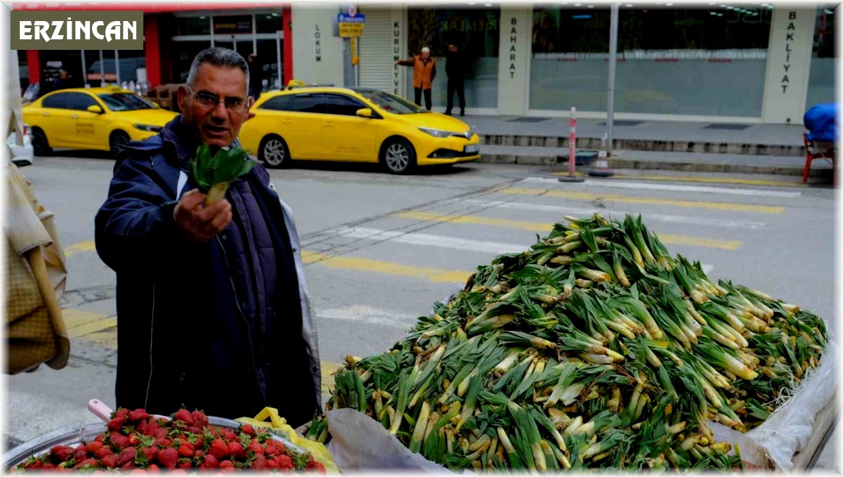 Lezzet ve şifa deposu çiriş otu tezgahlarda yerini aldı