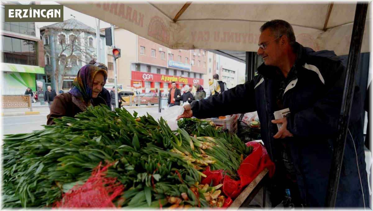 Lezzet ve şifa deposu çiriş otu tezgahlarda yerini aldı