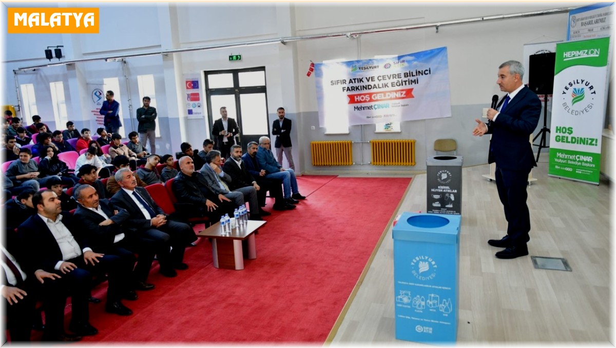 Lise öğrencilerine çevre eğitimi