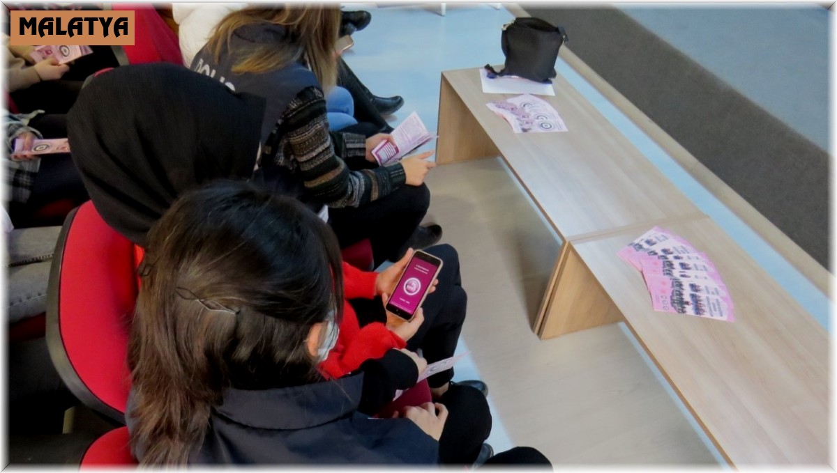 Lise öğrencilerine KADES anlatıldı