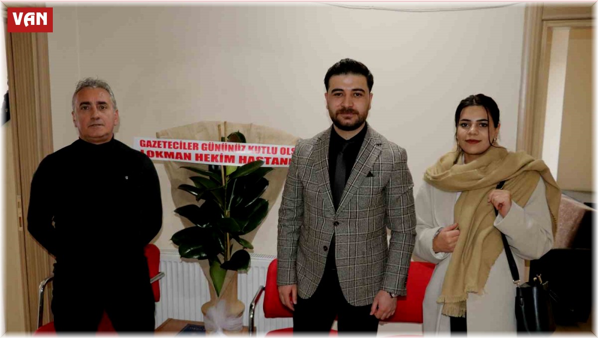 Lokman Hekim Van Hastanesinden İHA'ya ziyaret