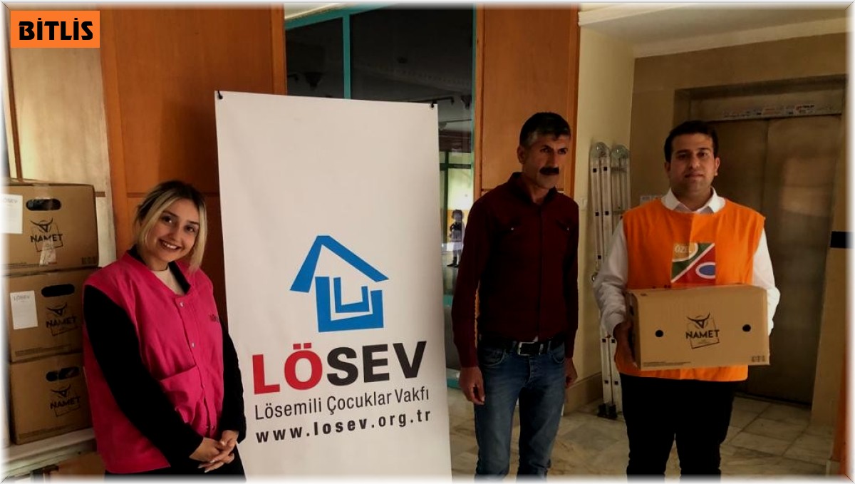 LÖSEV'den Bitlisli ailelere yardım