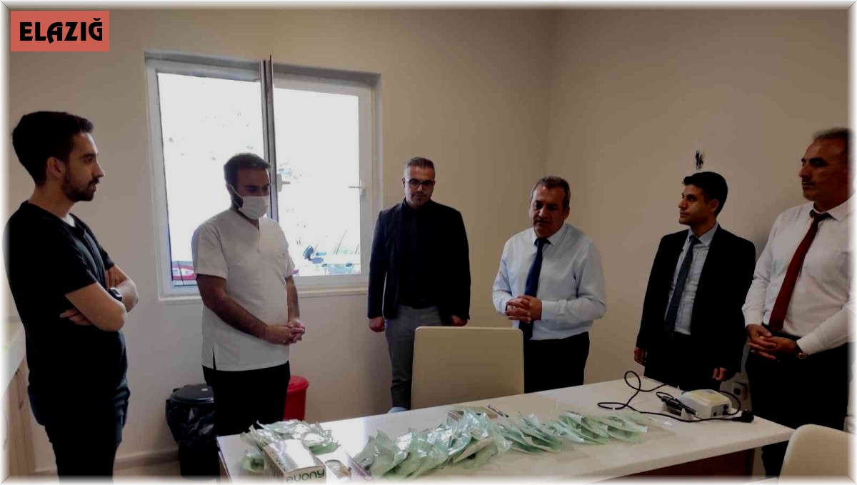 Maden ilçesinde diş protez laboratuvarı açıldı