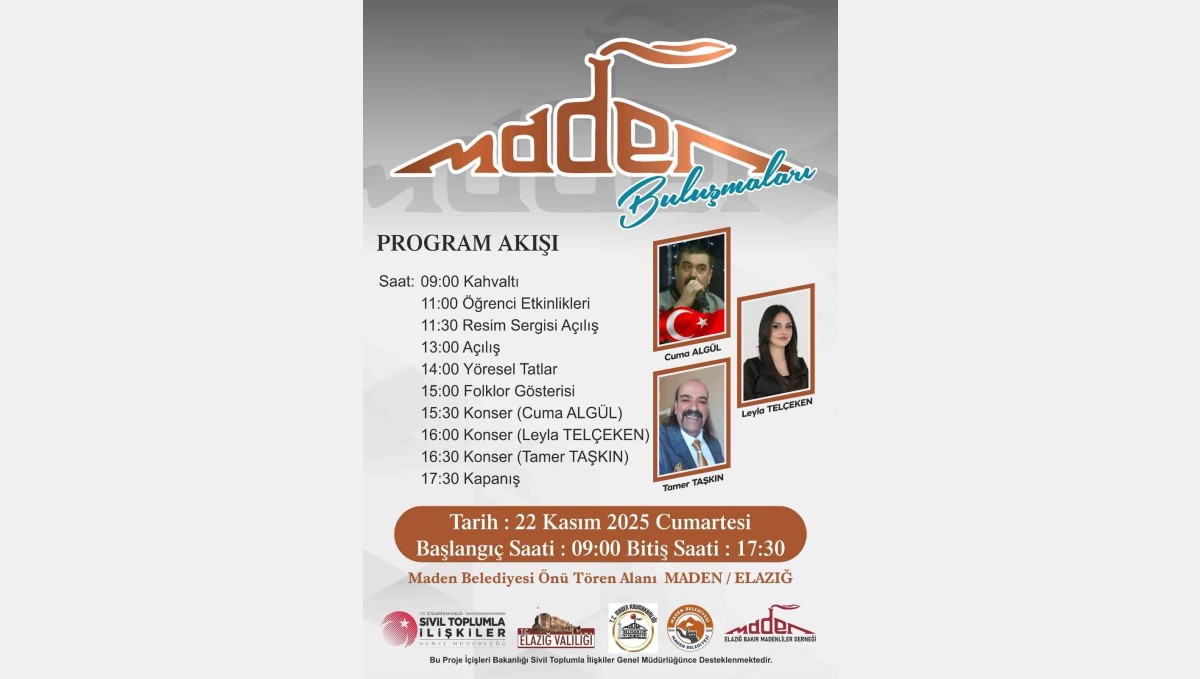 Madenliler, Maden'de buluşuyor