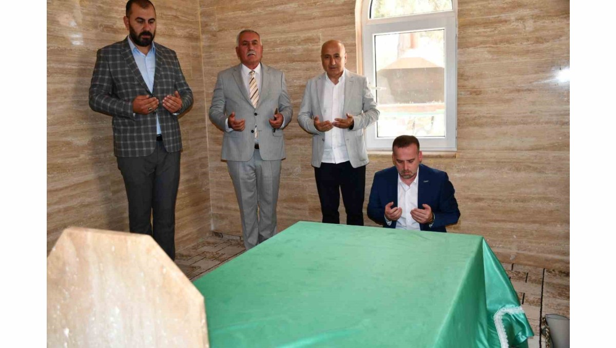 MAGİNDER'den Zeynel Abidin Türbesi'ne anlamlı ziyaret
