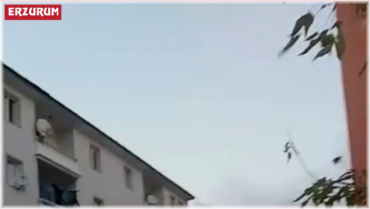 Mahallede yangın paniği