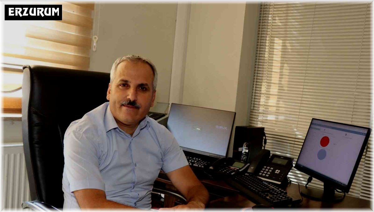 Mal Müdürü Kızılkaya Oltu'ya veda etti