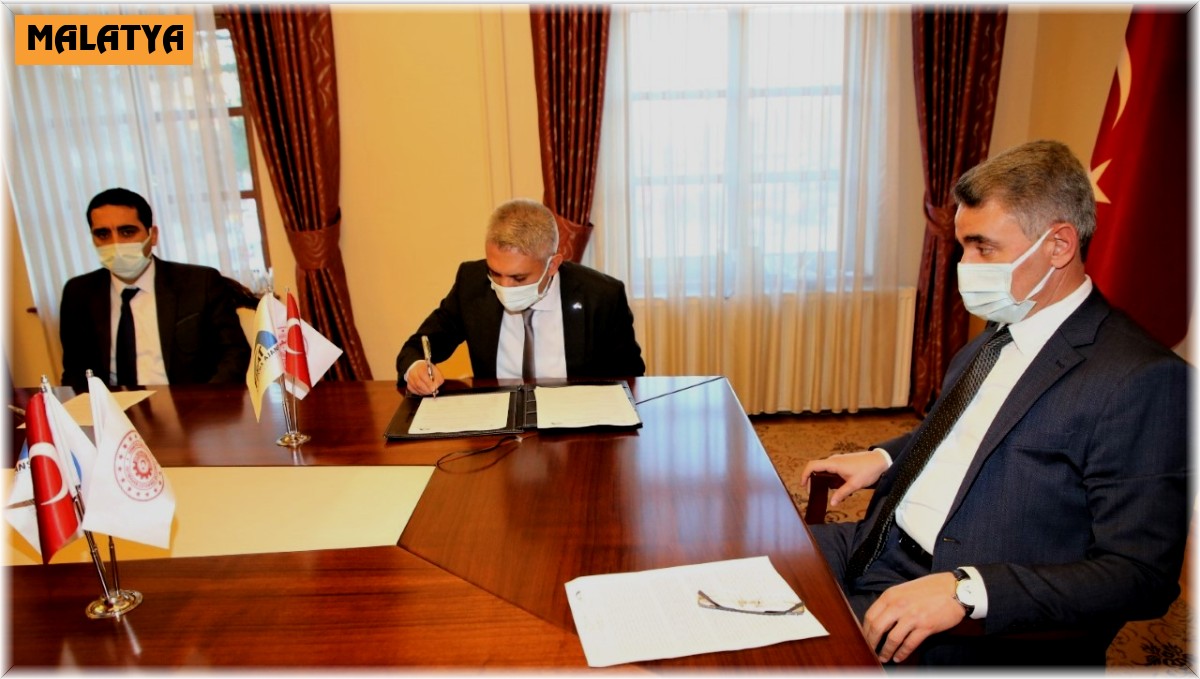 Malatya 1.OSB Fabrika Kuluçkası Projesi imzaları atıldı