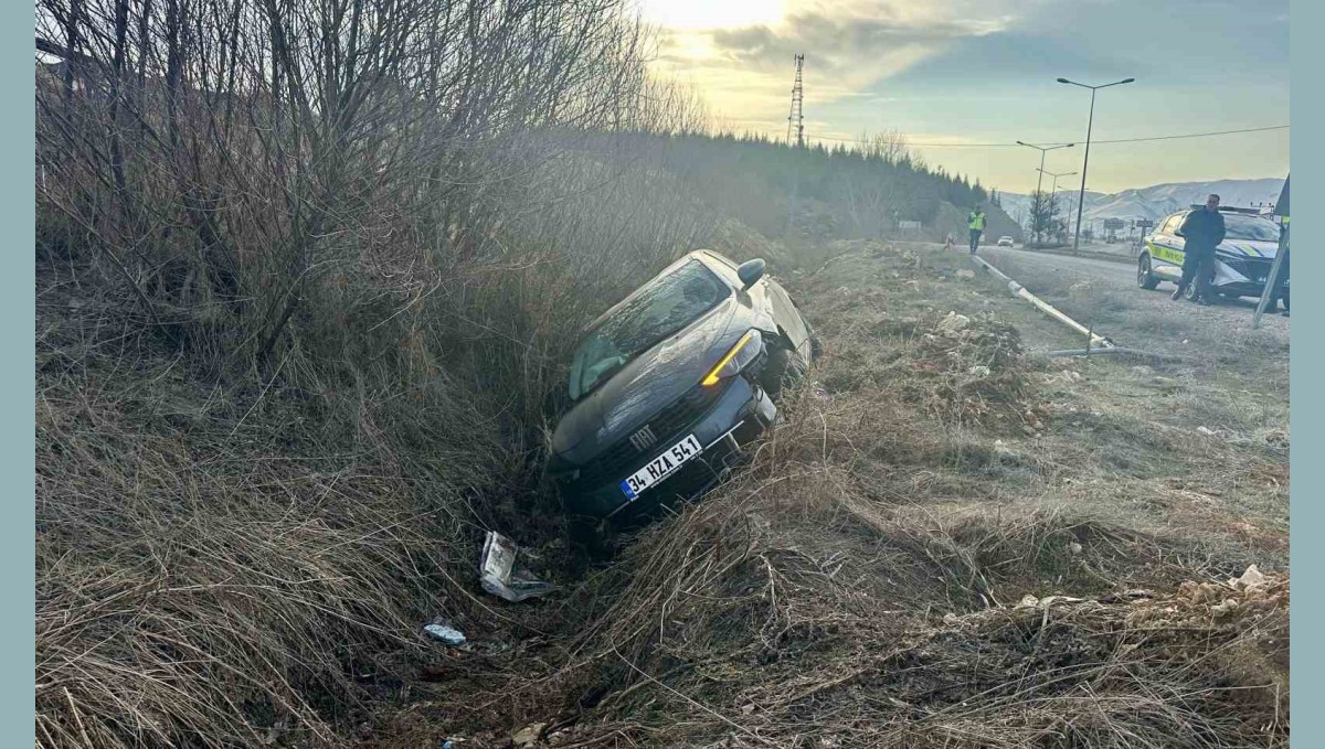 Malatya-Adıyaman yolunda trafik kazası: 1 yaralı