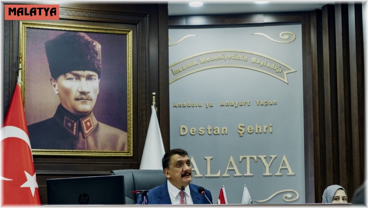 Malatya Büyükşehir Belediye Meclisi 2022 yılı ilk toplantısı yapıldı