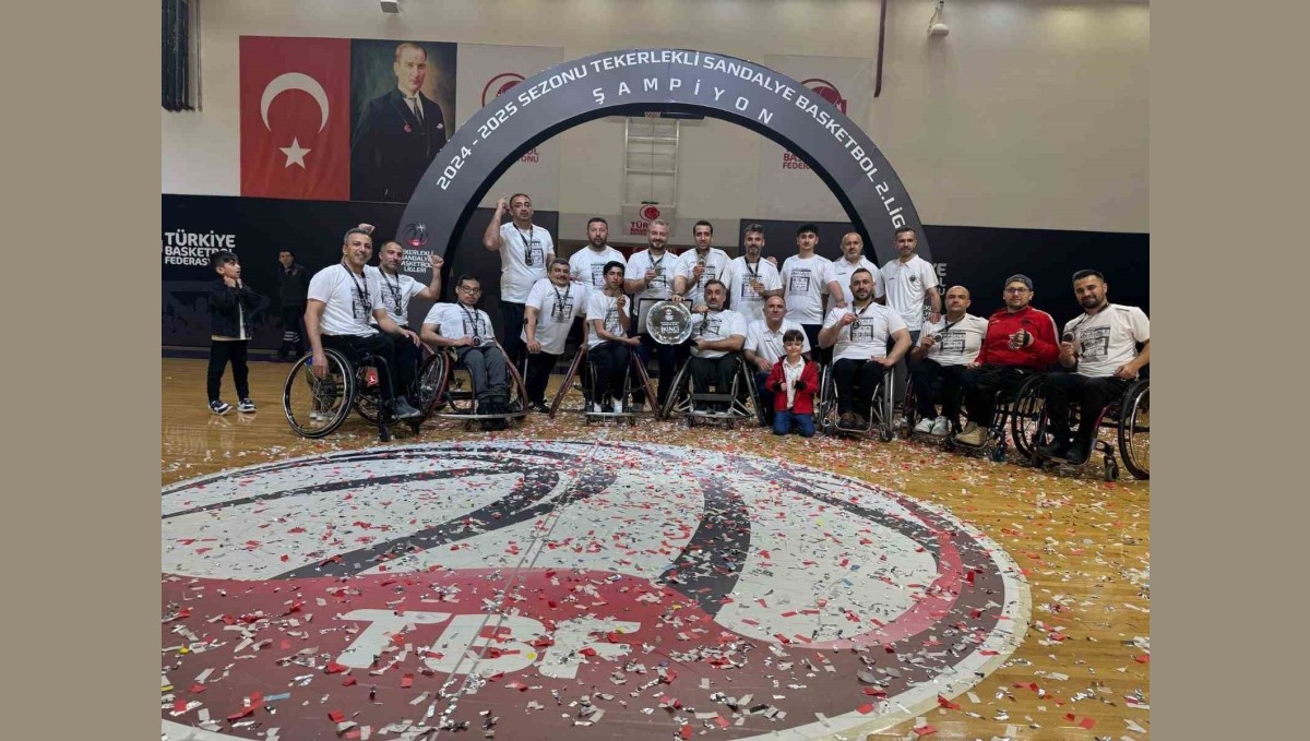 Malatya Büyükşehir Belediyesi Spor Kulübü Tekerlekli Basketbol Takımı 1. Lige yükseldi