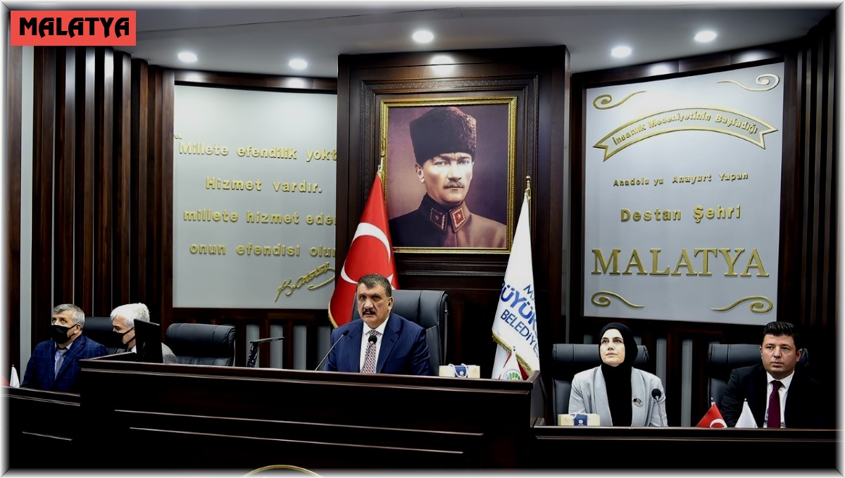 Malatya Büyükşehir meclis toplantısı gerçekleştirildi