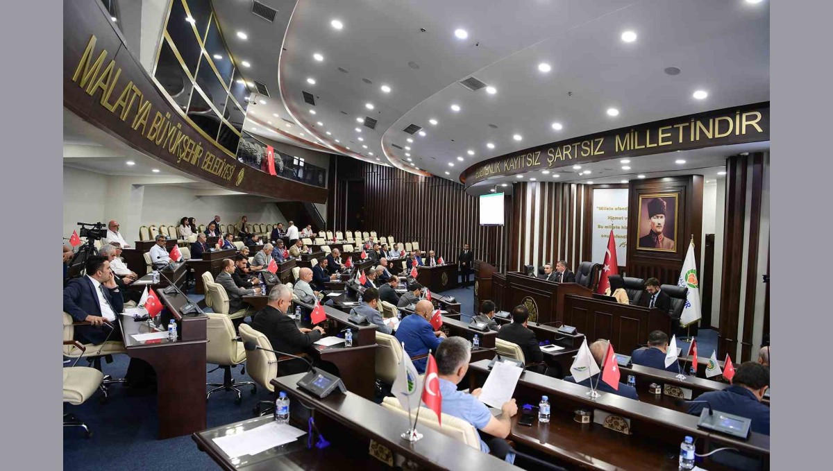 Malatya Büyükşehir Meclisi'nden Filistin'e destek